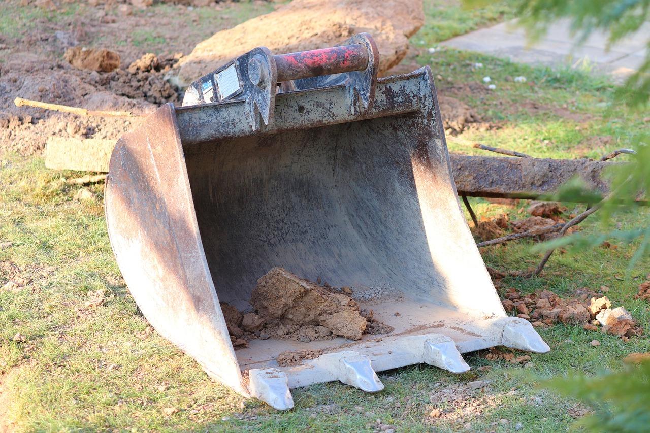 Backhoe Grading Bucket