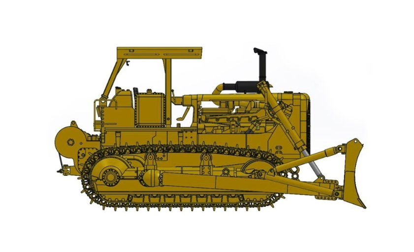 motor grader dozer blade